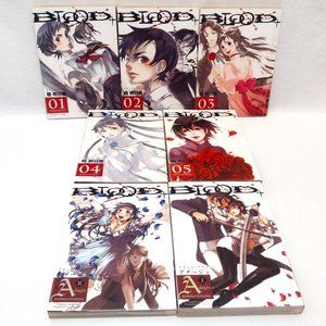 Blood+ Manga Complete Vol. 1-5 & Adagio Vol. 1 & 2 Dark Horse Horror Softcover